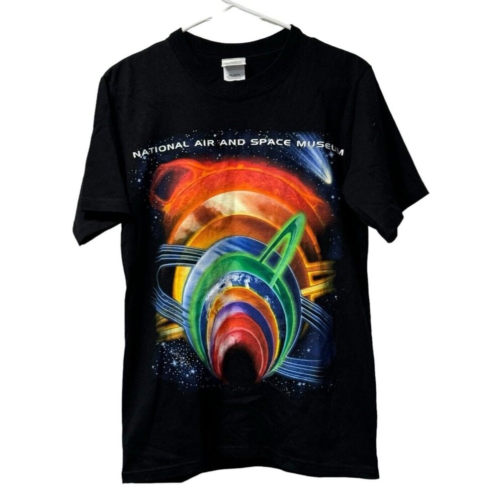 Vintage Outer space National Air And Science Museum Shirt Size‎ Small